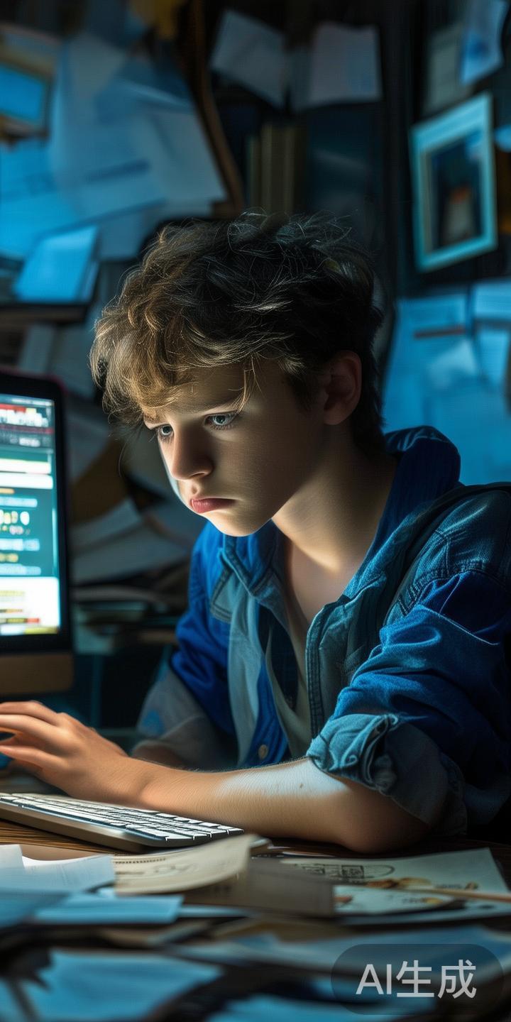 网络赌博极易引发个人的财务危机。尤其是在经济压力较