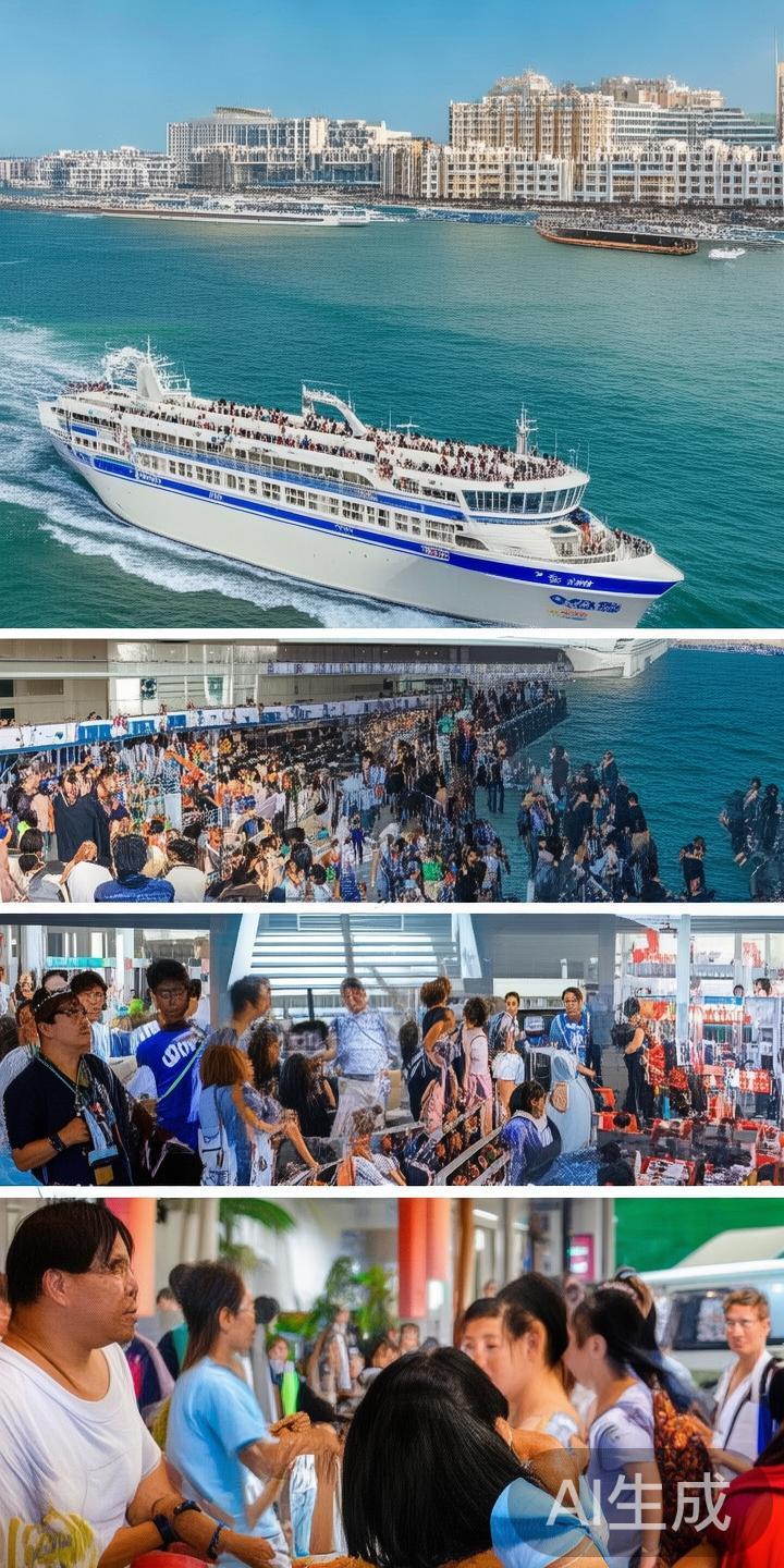 来自香港或珠海的游客可以选择乘坐高速渡轮或跨境巴士