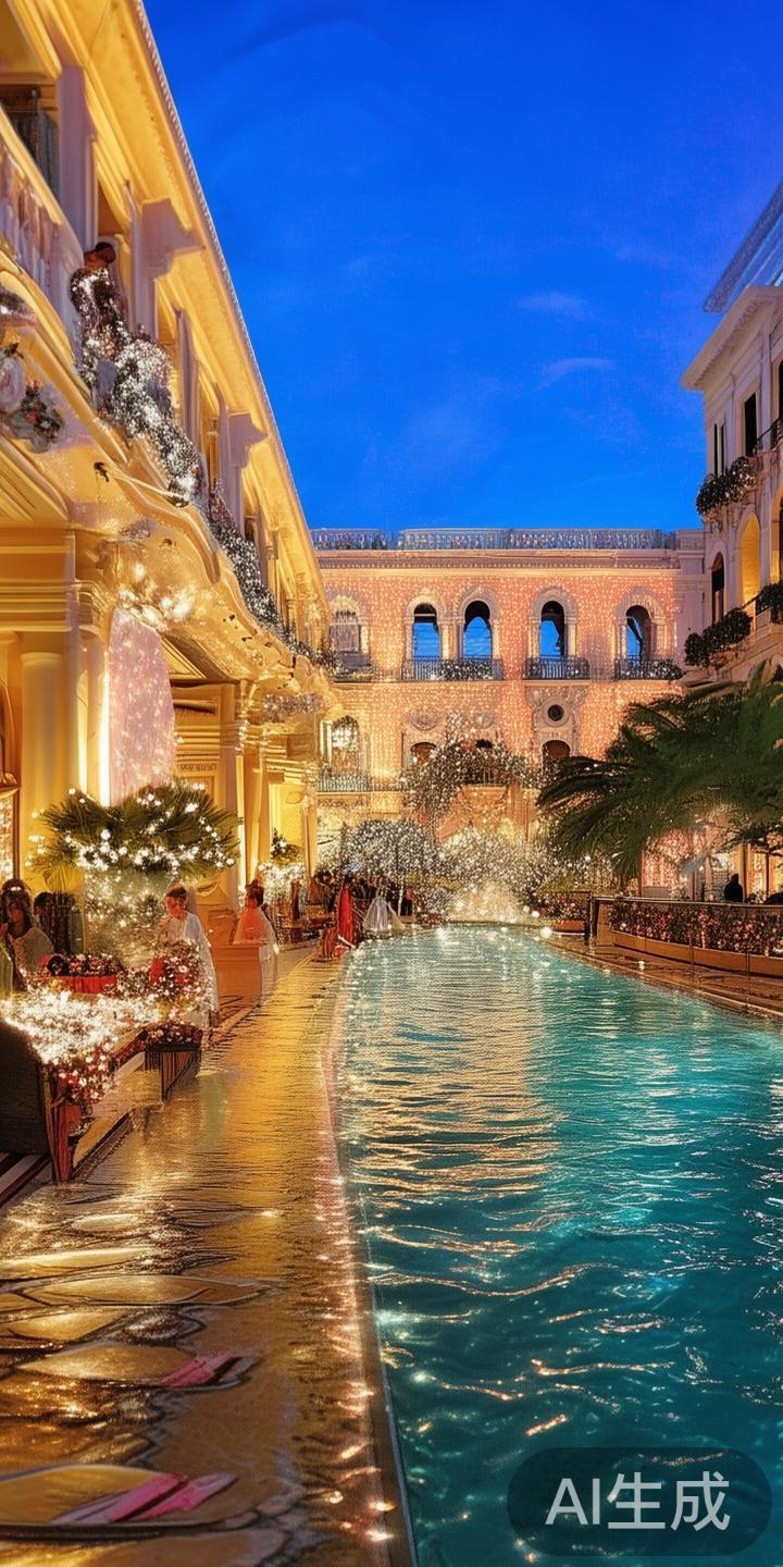 2024年澳门威尼斯人除夕夜精彩指南:打造难忘的春节庆典体验 除了享受美食与烟火,澳门威尼斯人还提供丰富的娱乐体