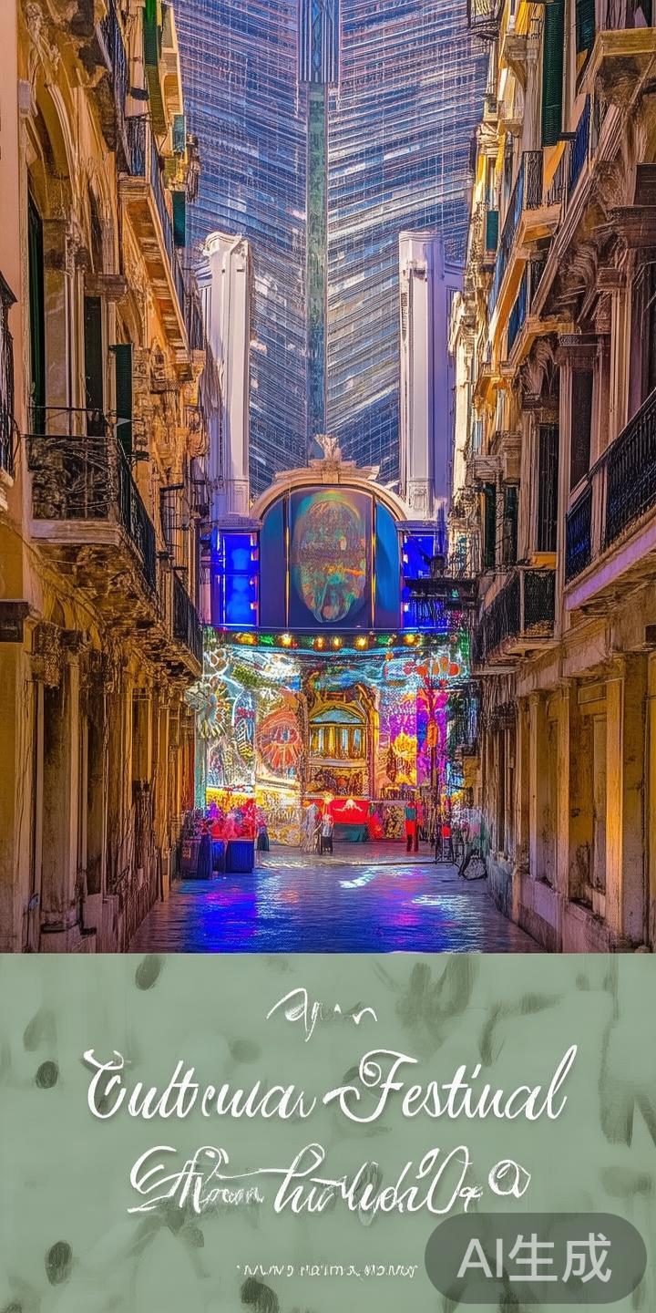 在澳门老牌威尼斯，你还能体验到丰富的文化活动，如中